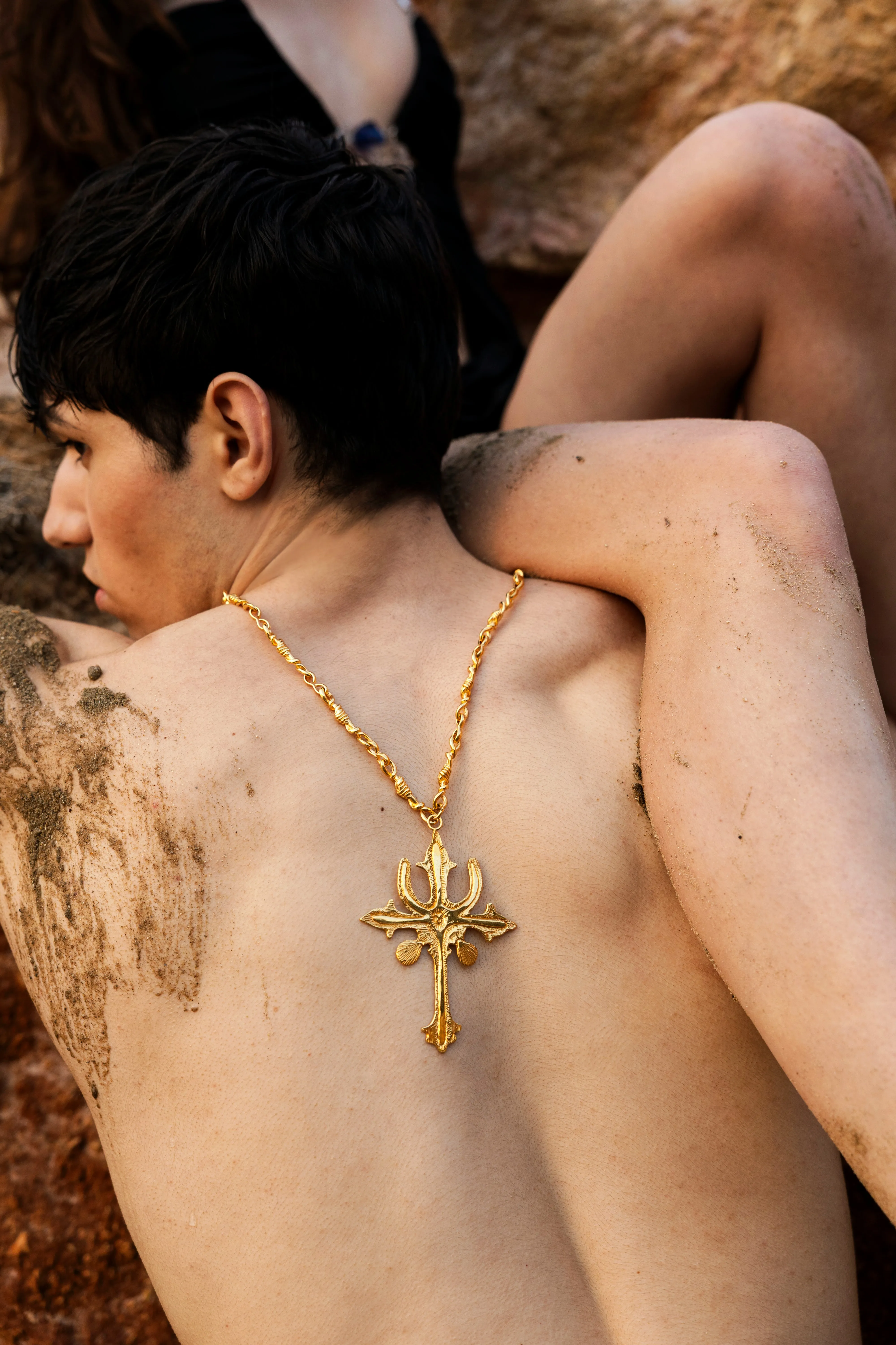 Adonis Trident Necklace sold by Di Petsa