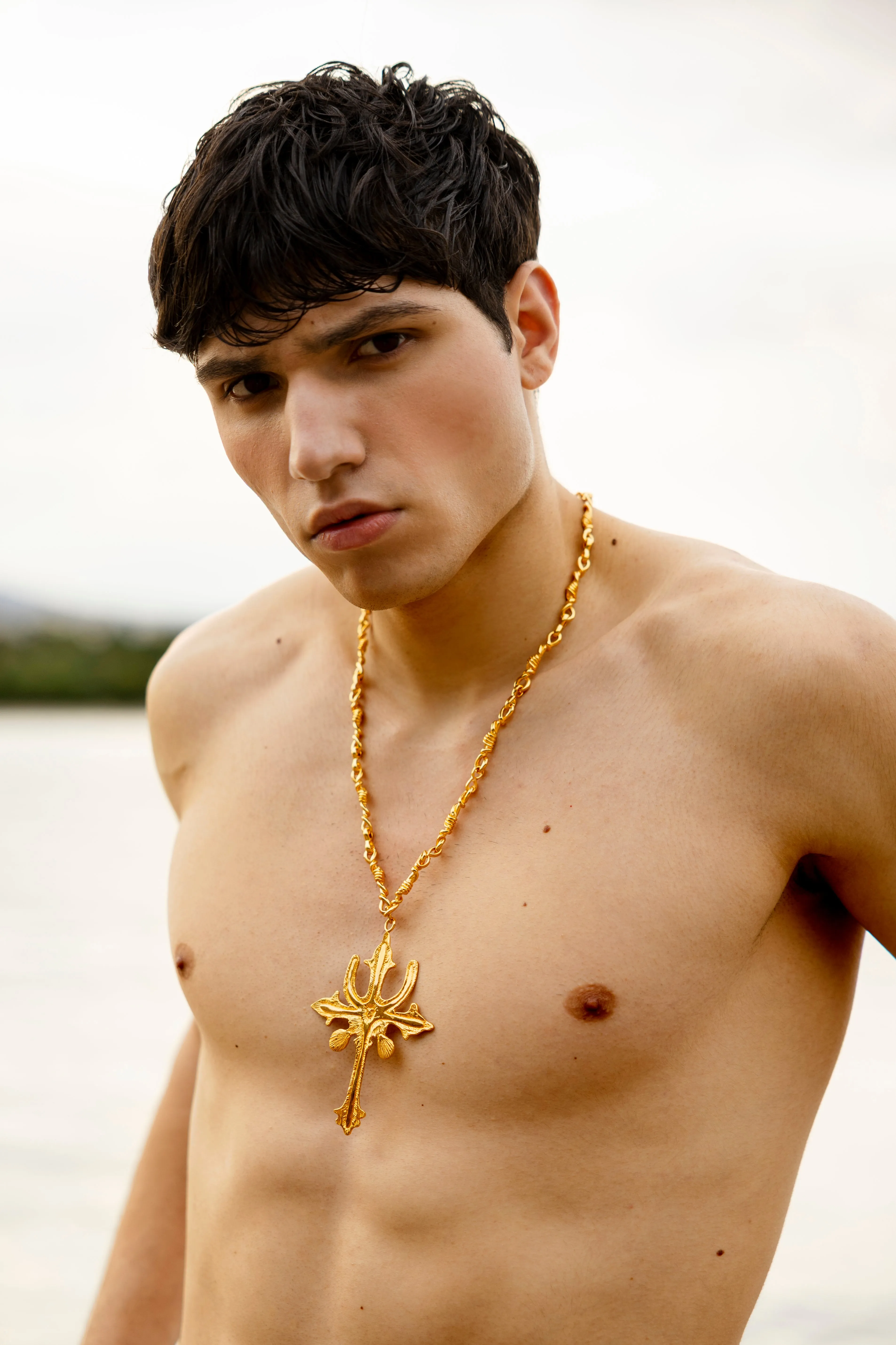 Adonis Trident Necklace sold by Di Petsa product image thumbnail 2