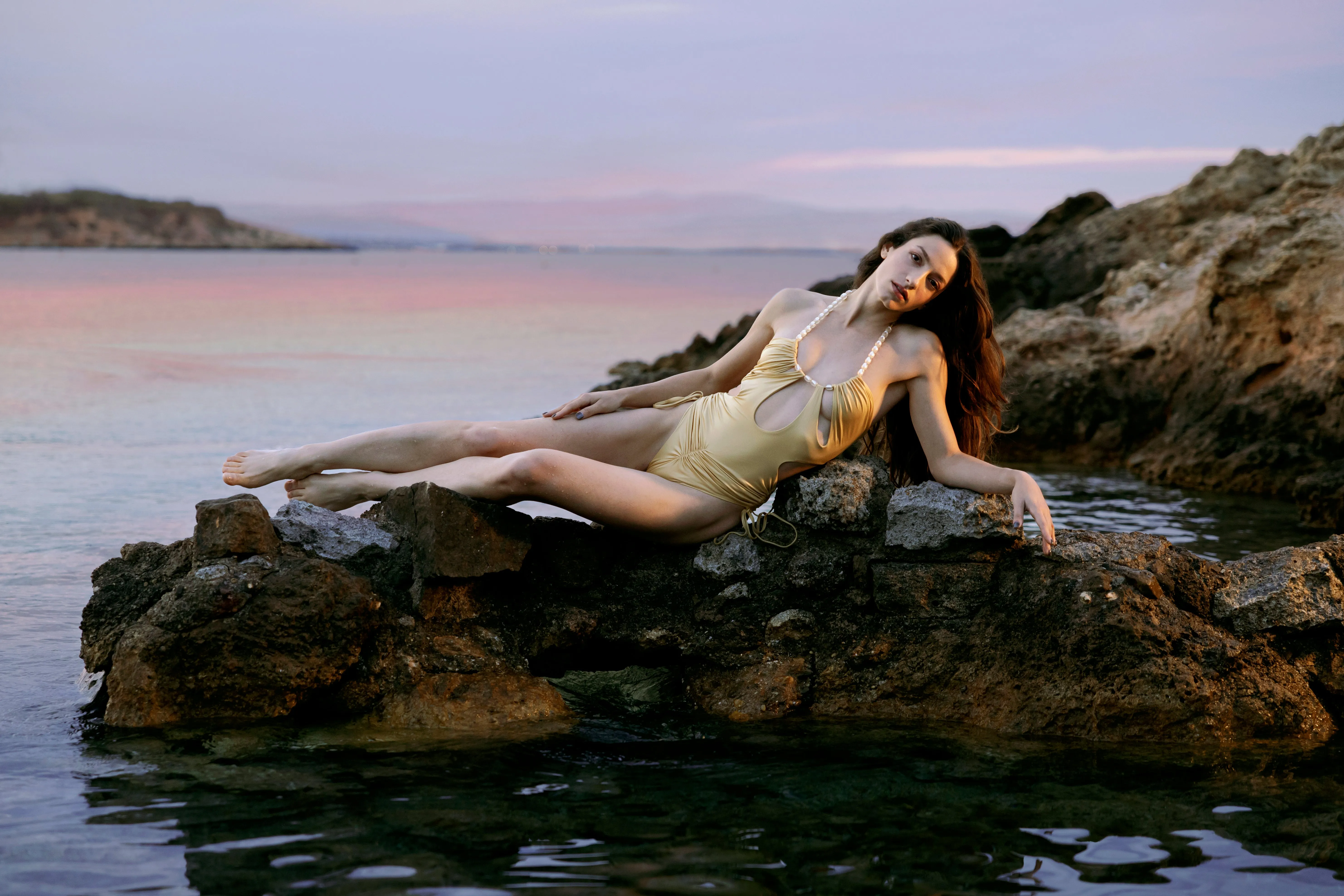 Pearl Temptress Swimsuit sold by Di Petsa product image thumbnail 2