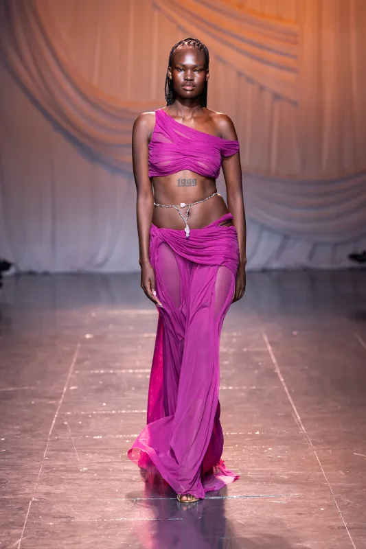 Wetlook Long Skirt sold by Di Petsa