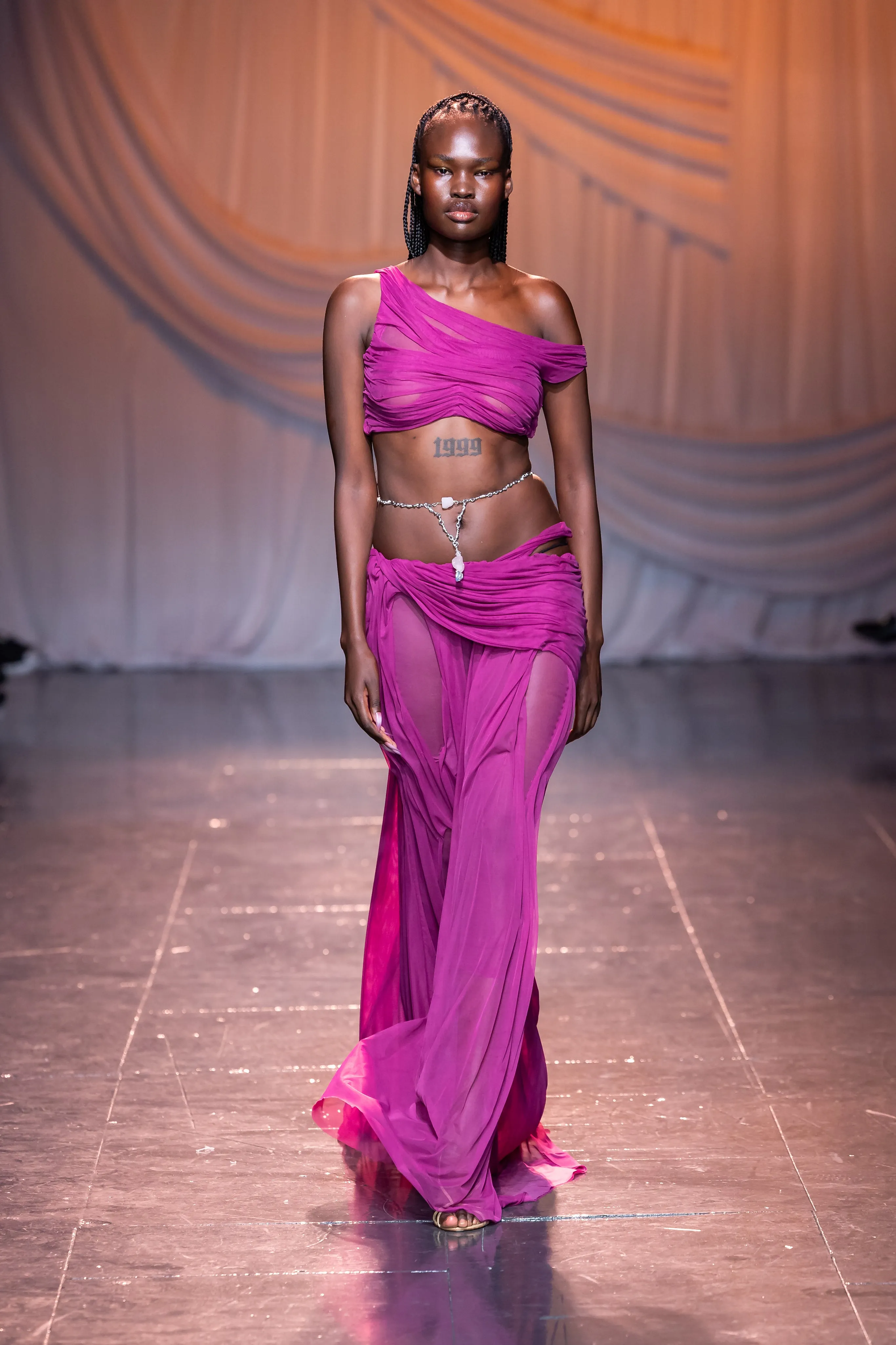 Wetlook Long Skirt sold by Di Petsa