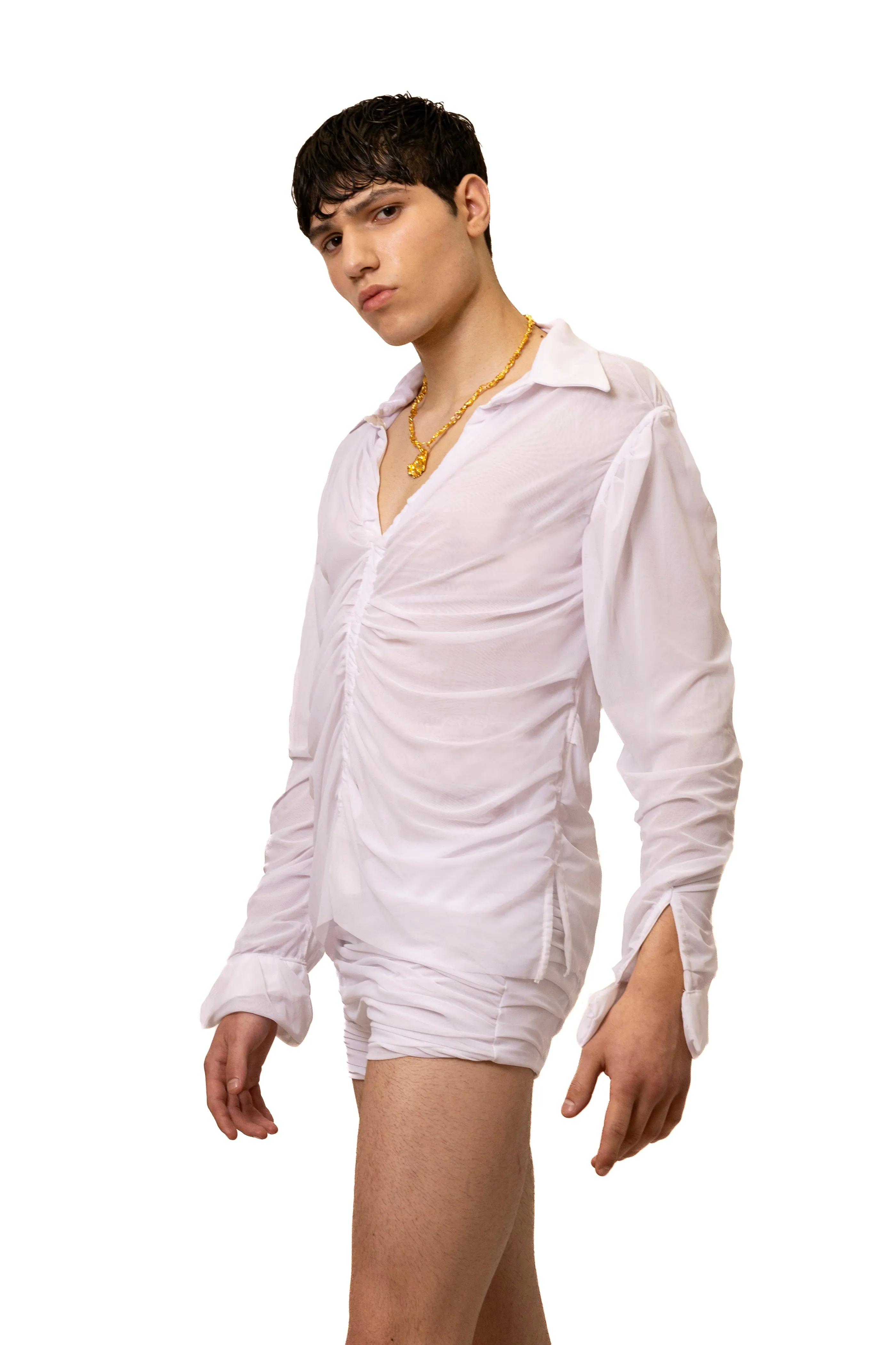 The Draped Shirt sold by Di Petsa product image thumbnail 2