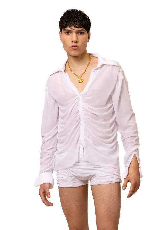 The Draped Shirt made by Di Petsa