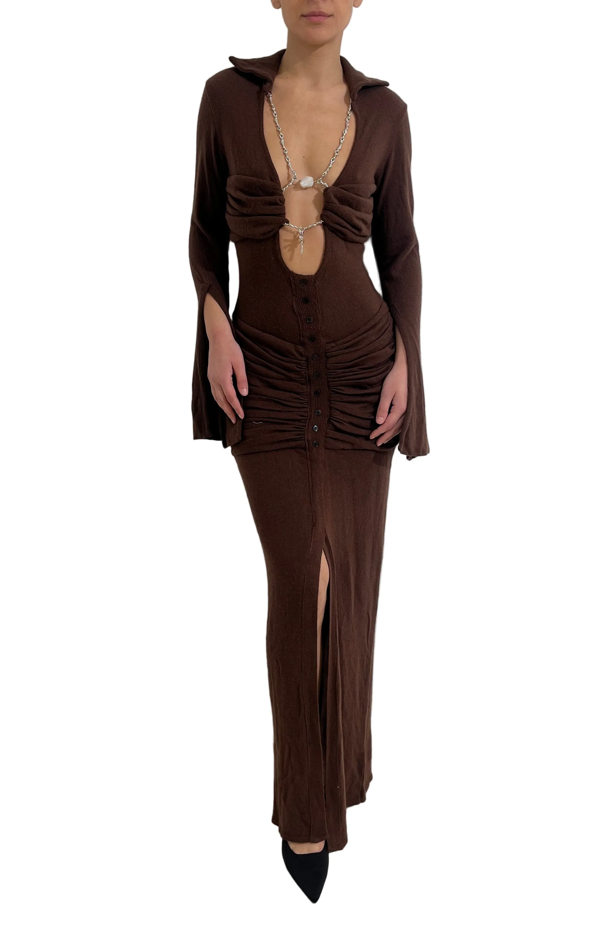 La Davina Knit Long Dress sold by Di Petsa product image thumbnail 3