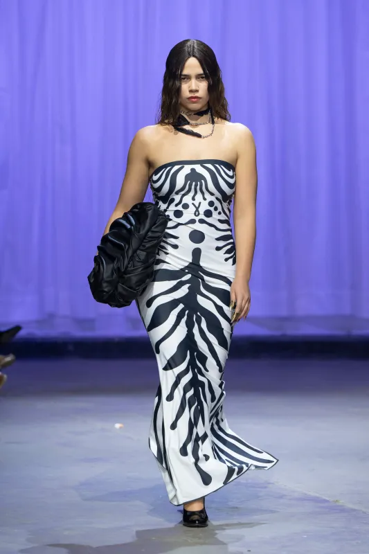 Iris Long Body Dress made by Di Petsa