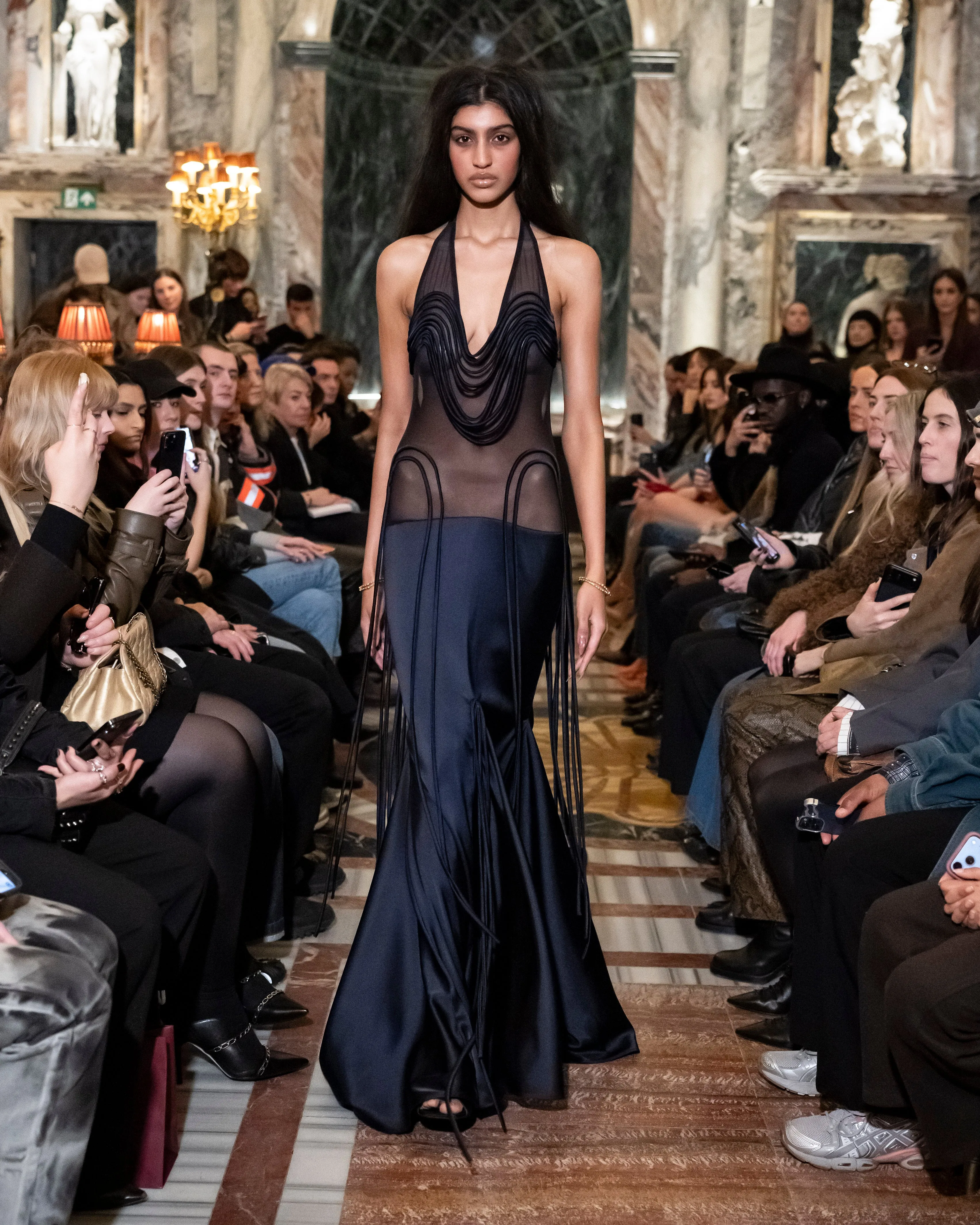 The String of Nightfall Dress sold by Di Petsa