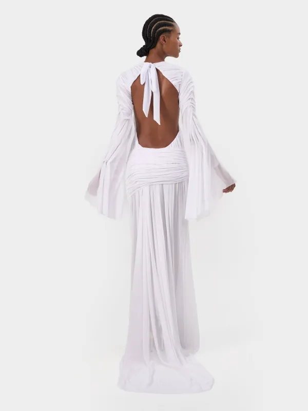 Long Sleeve Wetlook Dress made by Di Petsa