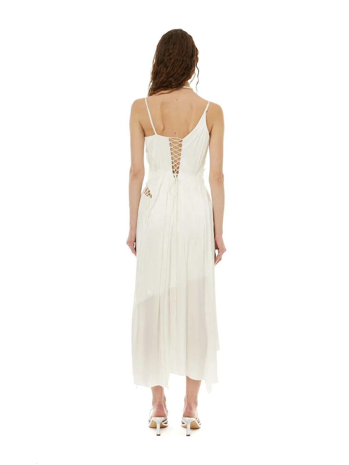 Silk Fragments Dress sold by Di Petsa product image thumbnail 4