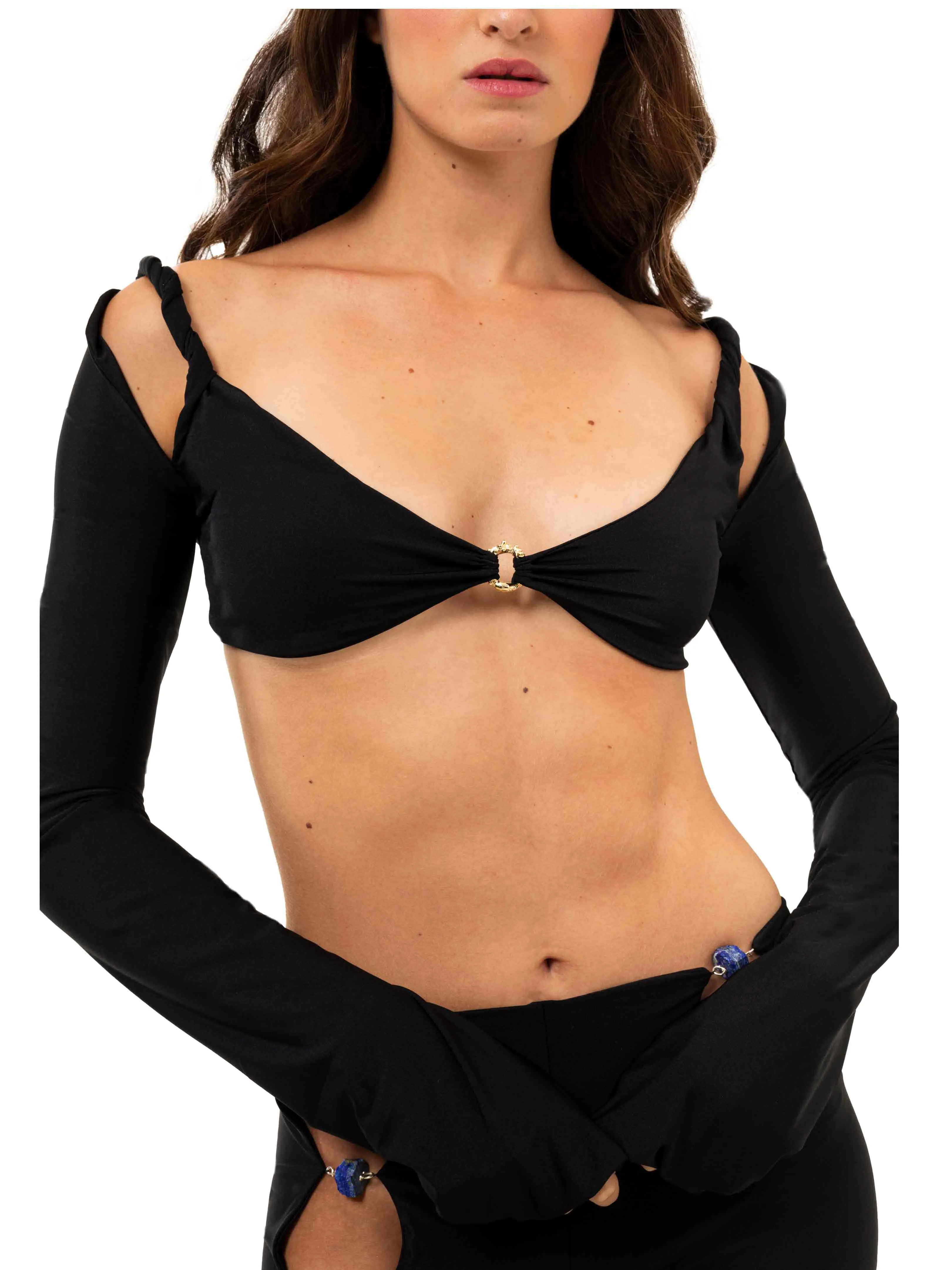 Healing Long Sleeve Bralette sold by Di Petsa product image thumbnail 2
