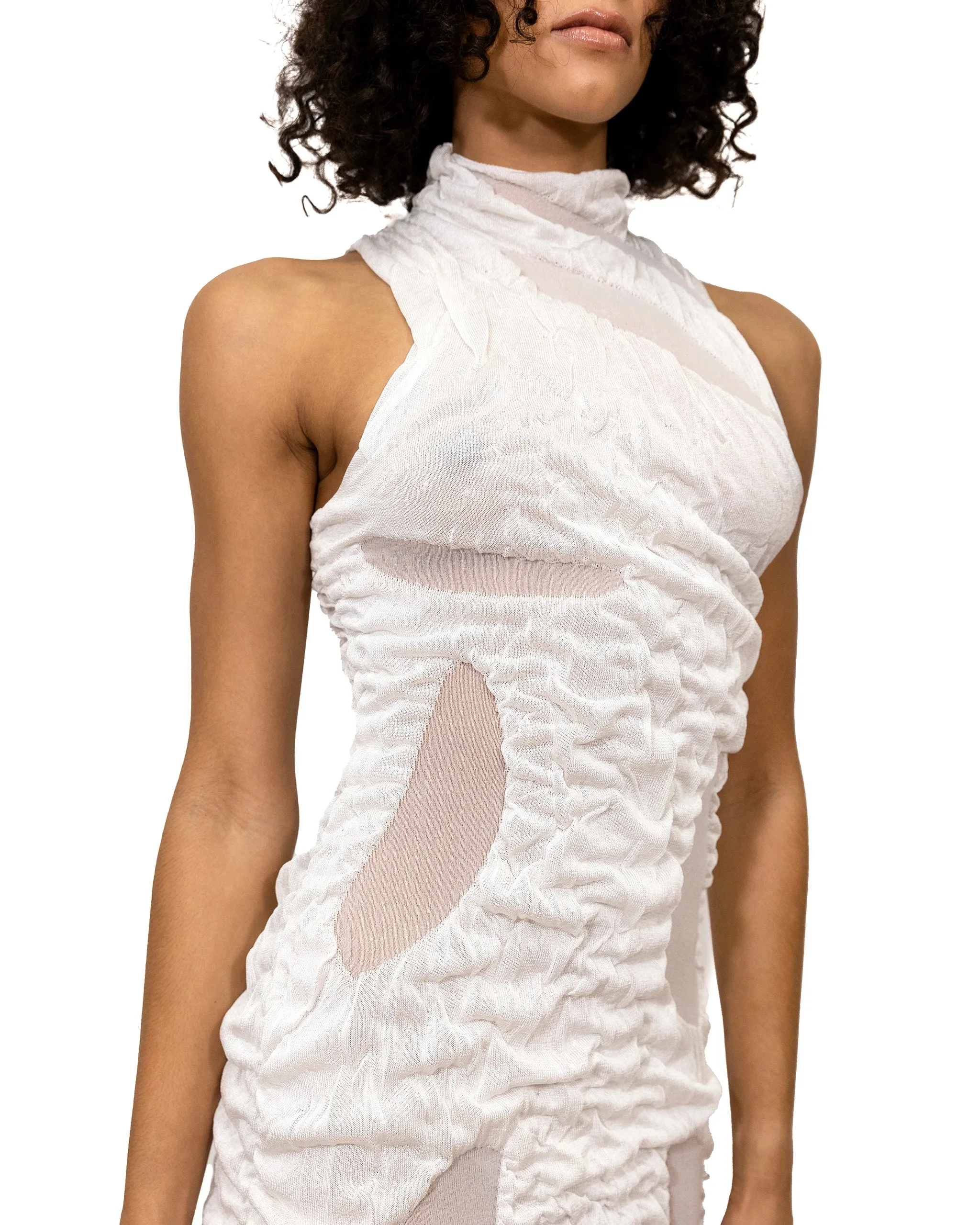 Wetlook Knit Mini Dress sold by Di Petsa product image thumbnail 2