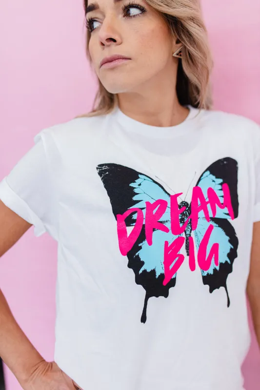 TABY ORIGINAL DESIGN: Dream Big Tee 🦋  RESTOCKED*** sold by shop taby