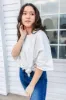 Boyfriend Boxy Knit Top In BONE*** sold by shop taby