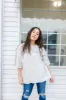 Boyfriend Boxy Knit Top In BONE*** sold by shop taby
