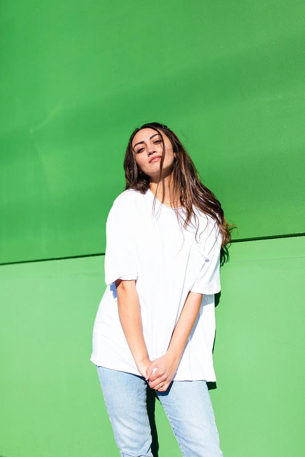 Everyday Boyfriend Tee in WHITE*** sold by shop taby