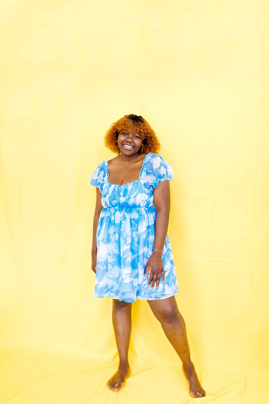 I've Gone To Heaven Cloud Dress XS-5X*** sold by shop taby product image thumbnail 5