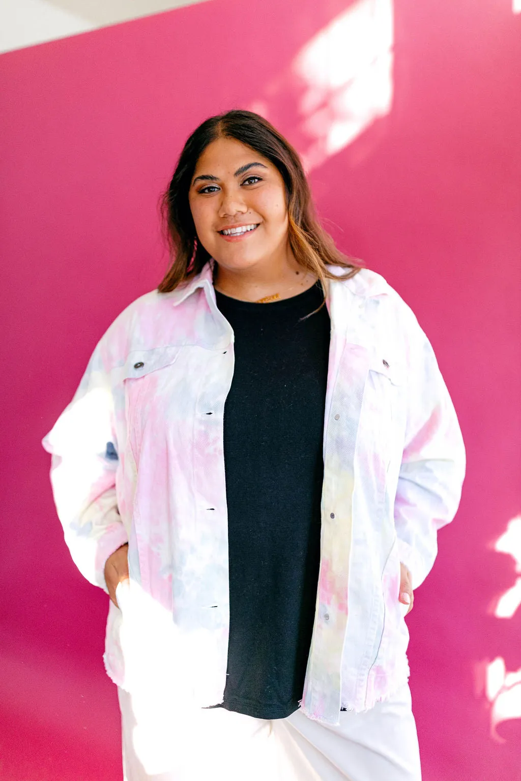 Lollipop Dye Denim Jacket TABY’S PICK*** sold by shop taby product image thumbnail 2