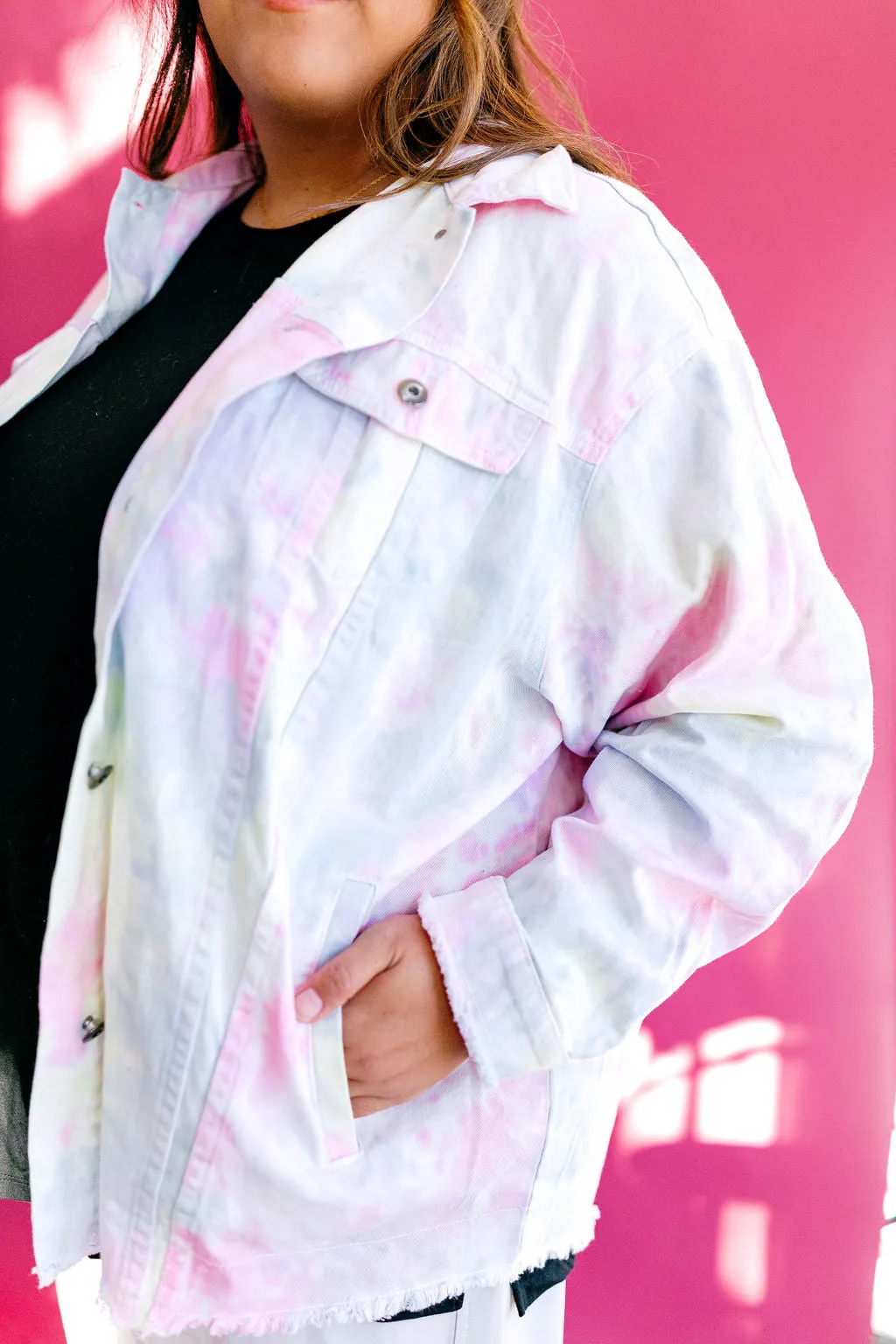 Lollipop Dye Denim Jacket TABY’S PICK*** sold by shop taby product image thumbnail 4