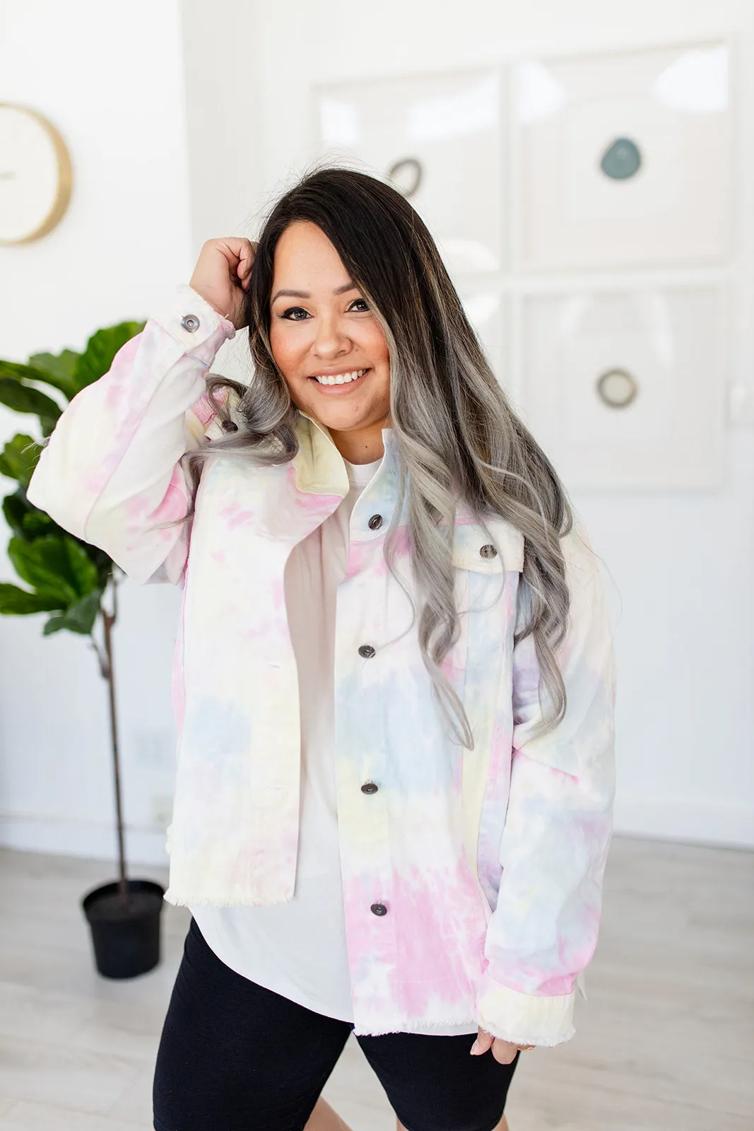 Lollipop Dye Denim Jacket TABY’S PICK*** sold by shop taby product image thumbnail 5