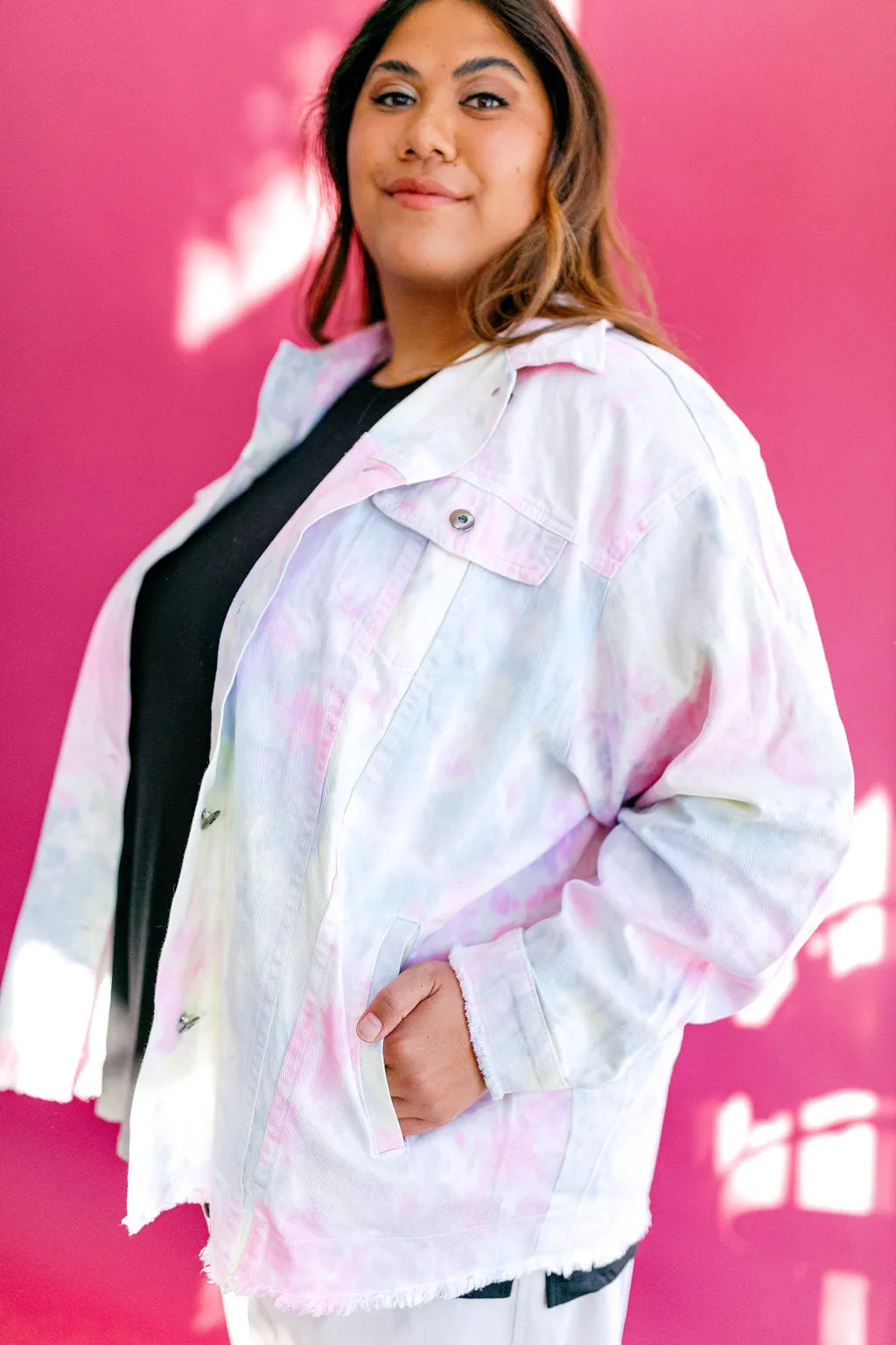 Lollipop Dye Denim Jacket TABY’S PICK*** sold by shop taby