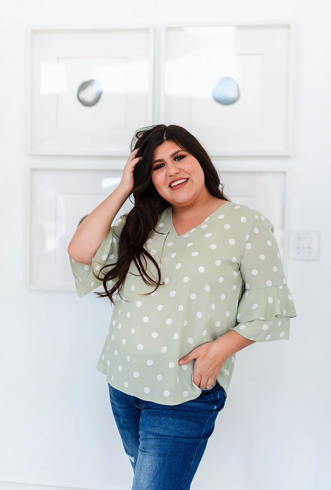 A New Day Top sold by shop taby