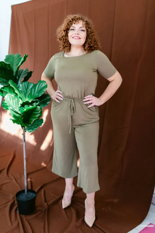 Torey Jumpsuit In KHAKI*** sold by shop taby