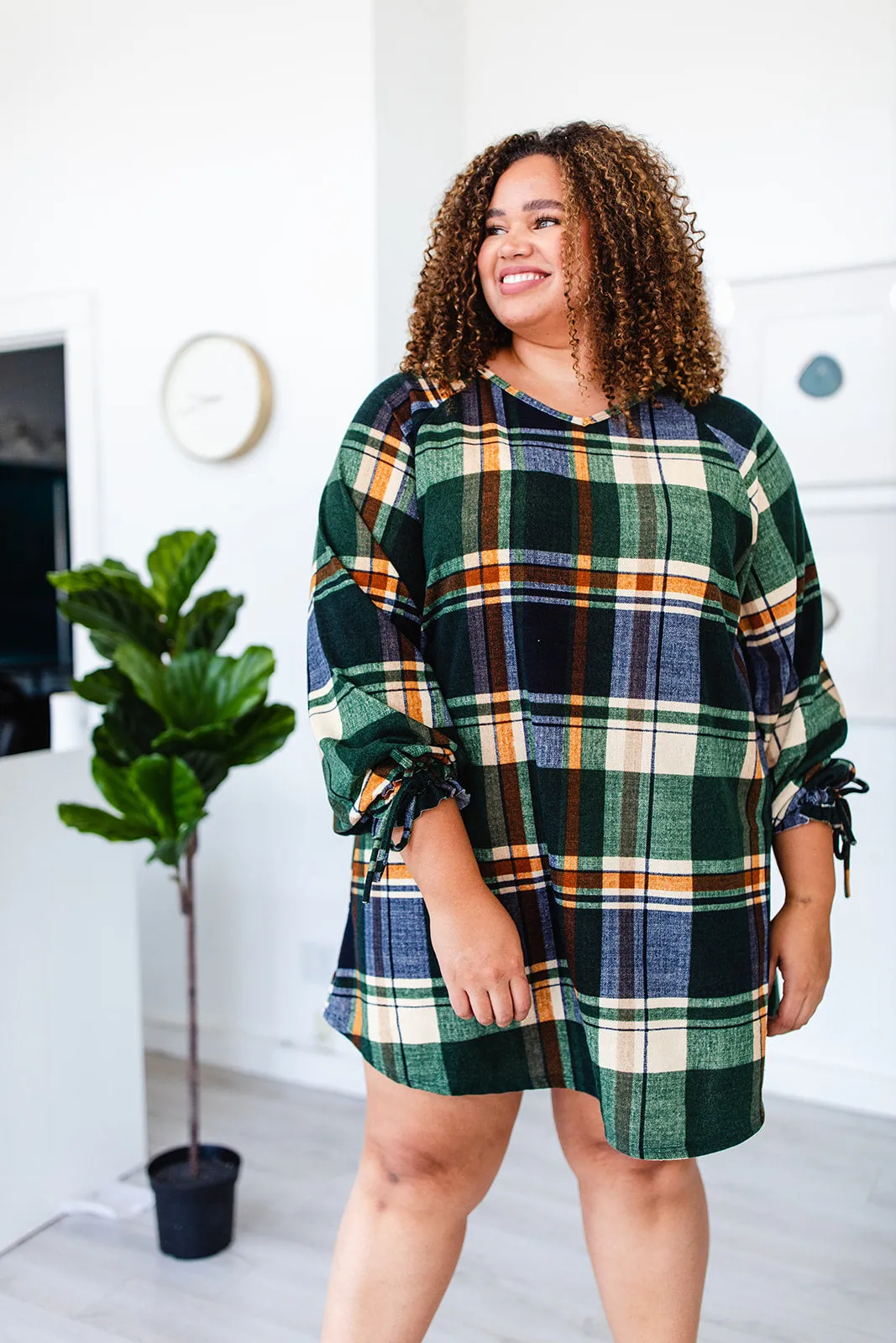 Turning Heads Plaid Dress TABY'S PICK*** sold by shop taby product image thumbnail 5