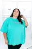 TABY ORIGINAL: Hot Girls Cry In AQUA MARINE & RAISED PUFF*** sold by shop taby