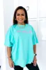 TABY ORIGINAL: Hot Girls Cry In AQUA MARINE & RAISED PUFF*** sold by shop taby