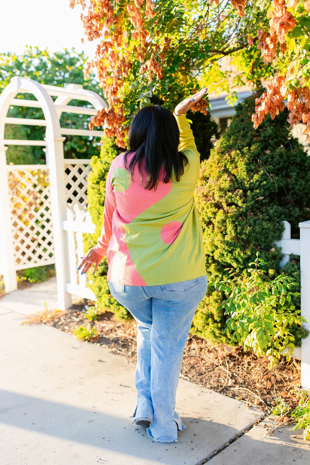TABY ORIGINAL: The Yin To My Yang Cardigan In CACTUS KISS** In Sizes XS-5X!*** sold by shop taby product image thumbnail 3