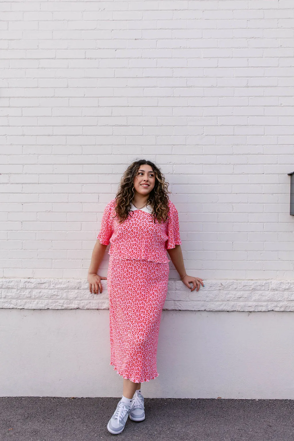 TABY ORIGINAL: Fiercely Loved Plissé Skirt Set IN SIZES XS-5X*** sold by shop taby