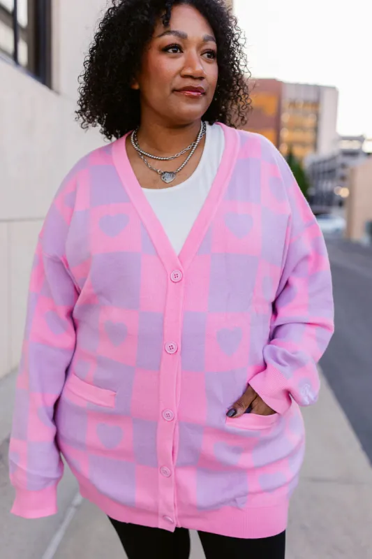 TABY ORIGINAL: Radical Self Love Cardigan In Lavender & Pink** RESTOCKED!*** made by shop taby