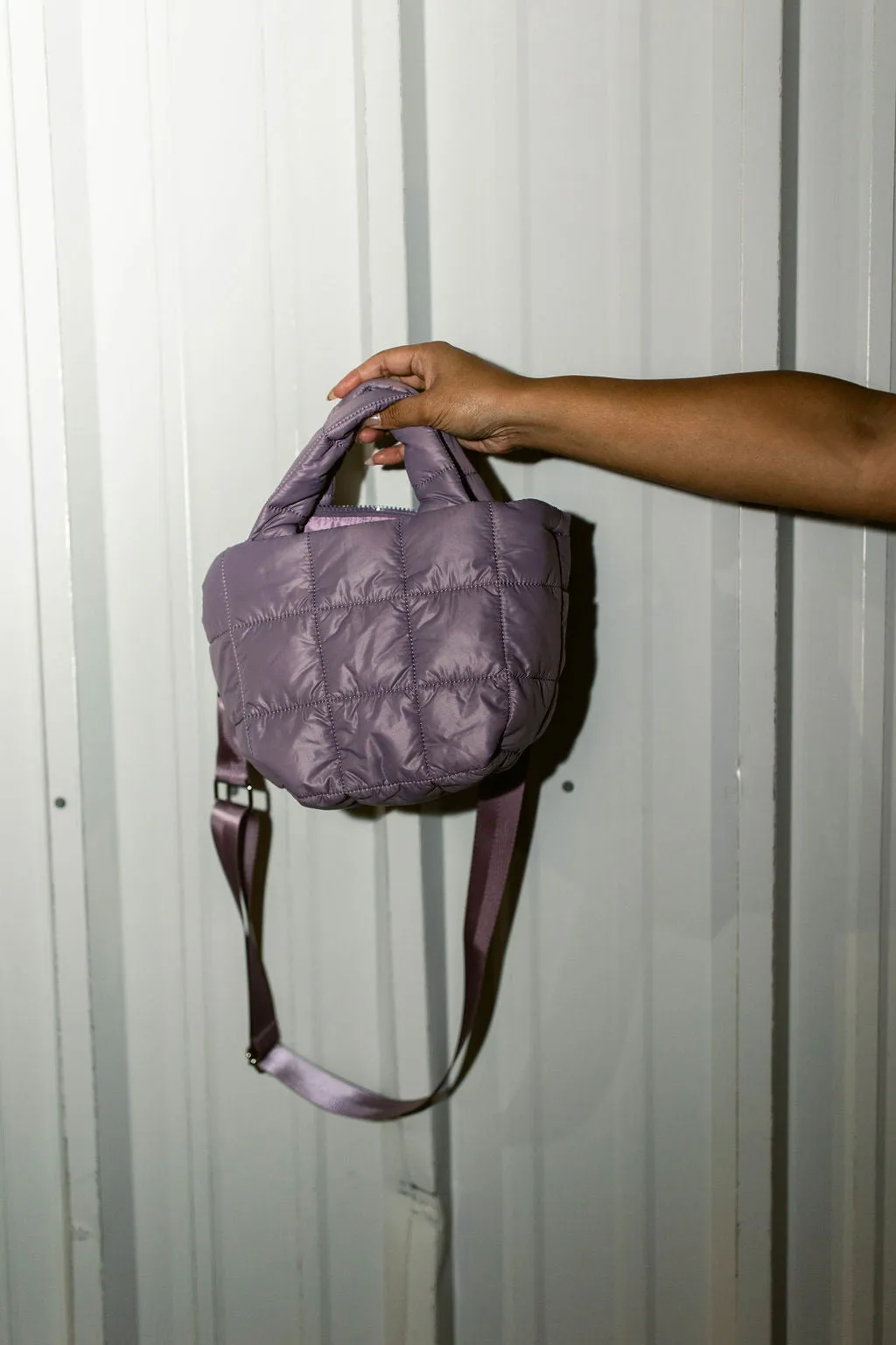 Quilted Tote Bag sold by shop taby product image thumbnail 2