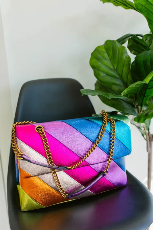 Jumbo Over The Rainbow Cross Body Bag sold by shop taby