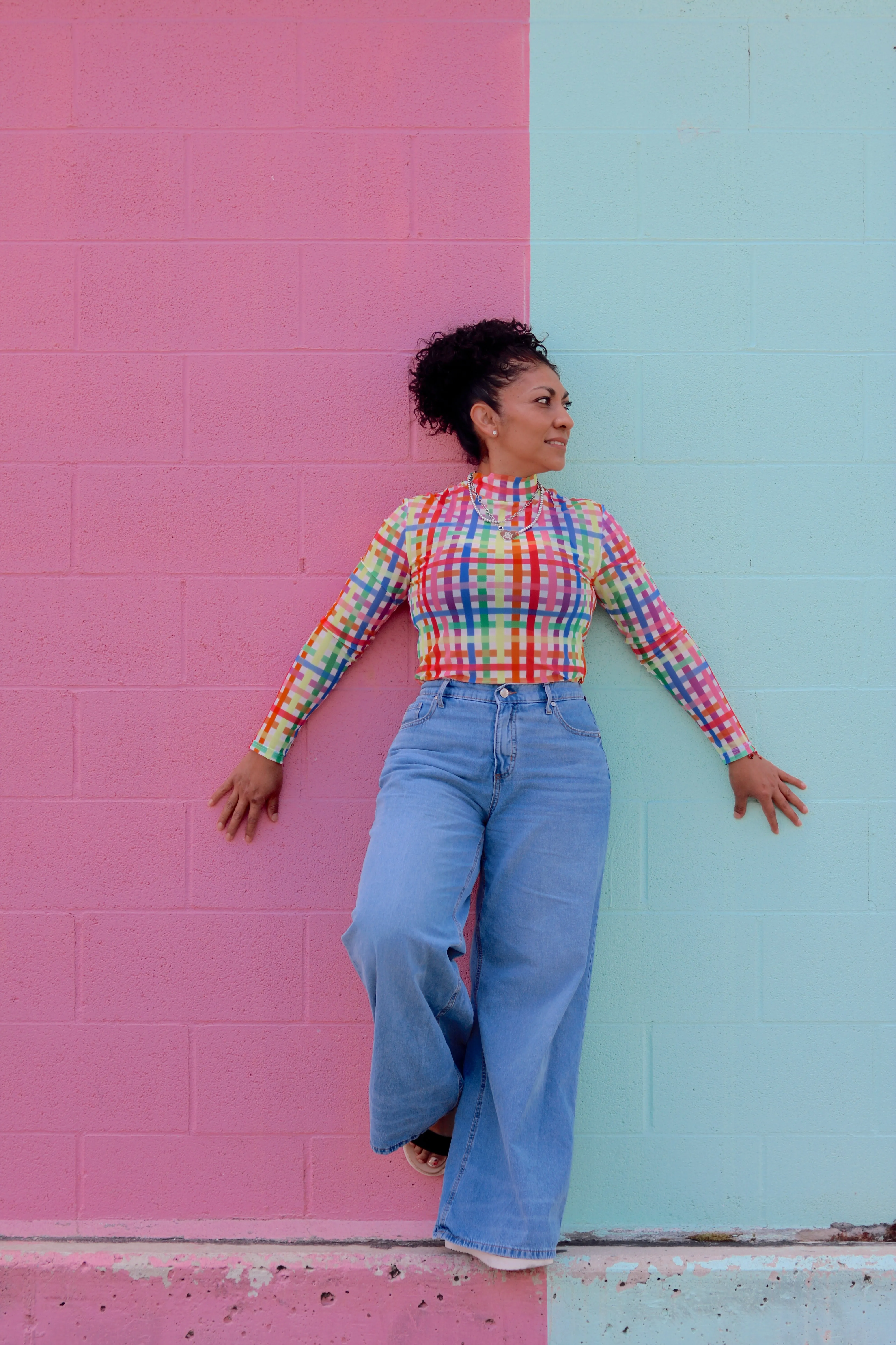 TABY ORIGINAL: Get Noticed Peekaboo Mesh top IN SIZES XS-5X*** sold by shop taby product image thumbnail 5