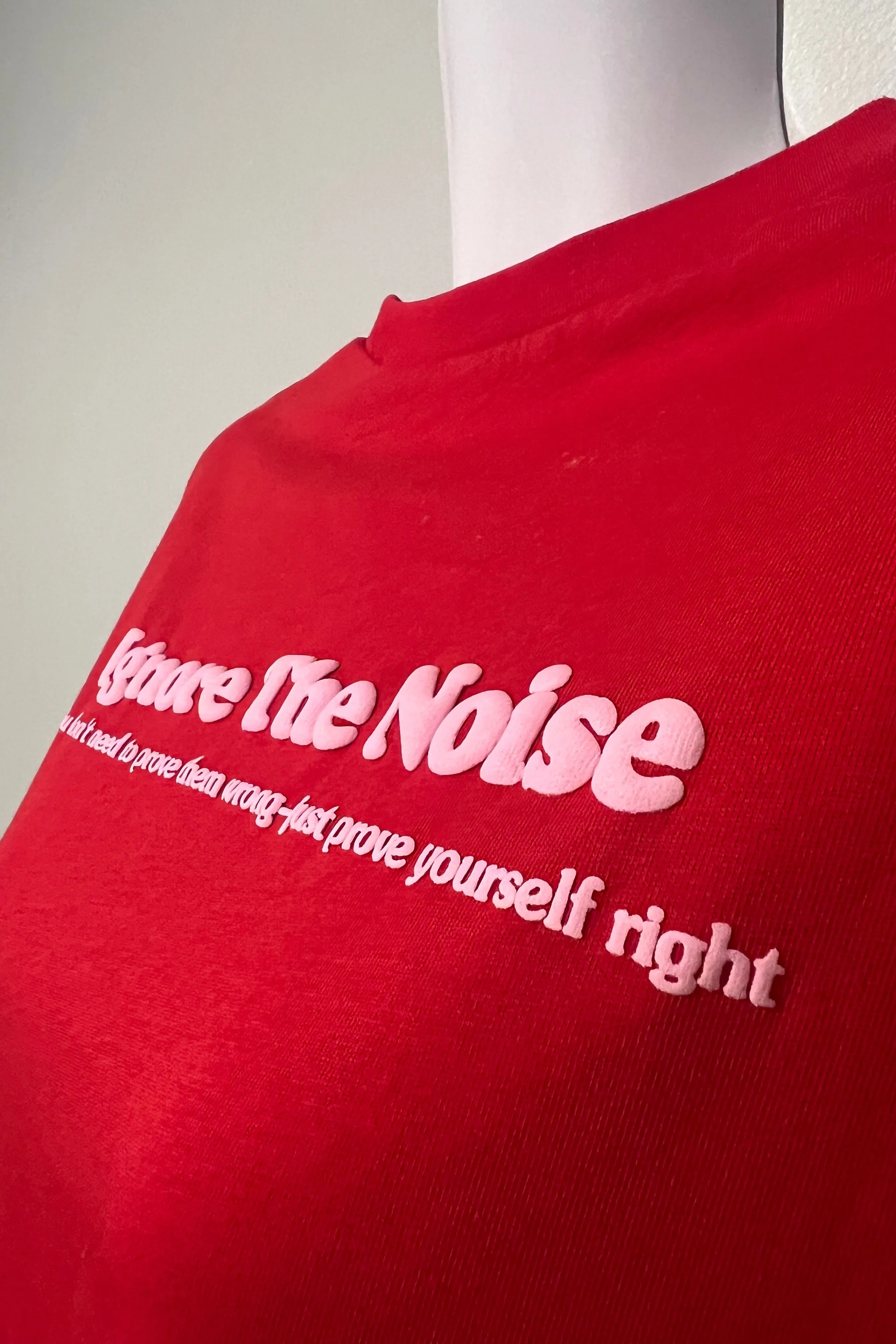 TABY ORIGINAL: BLAH BLAH Blah Boxy Tee In Sizes XS-5X!** 2 sided flippable neckline*** sold by shop taby product image thumbnail 3