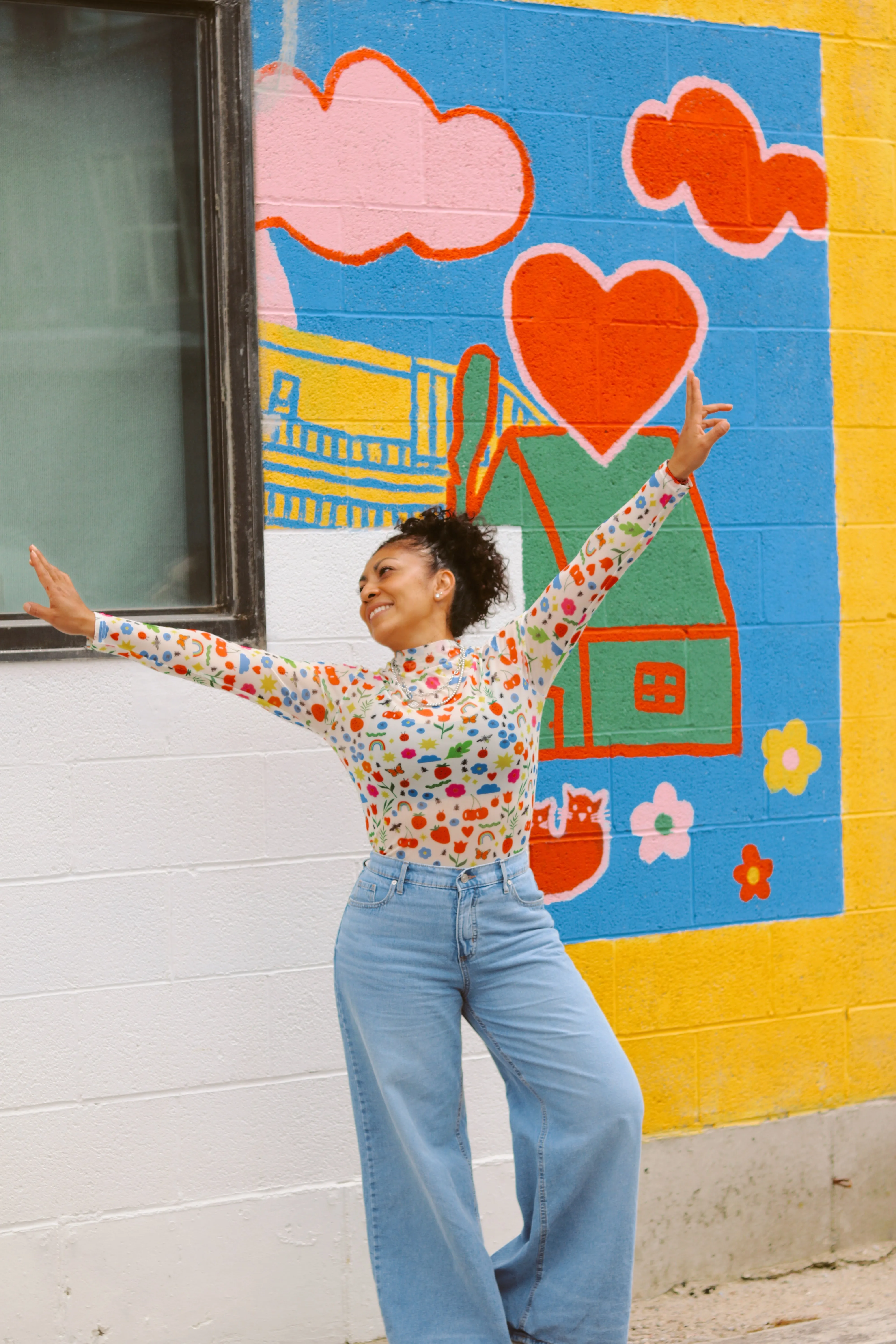 TABY ORIGINAL: Mañana Será Bonito Peekaboo Mesh top IN SIZES XS-5X*** sold by shop taby product image thumbnail 2