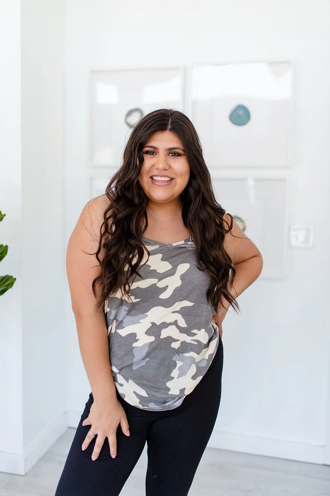 Must Have Camo Tank sold by shop taby product image thumbnail 3