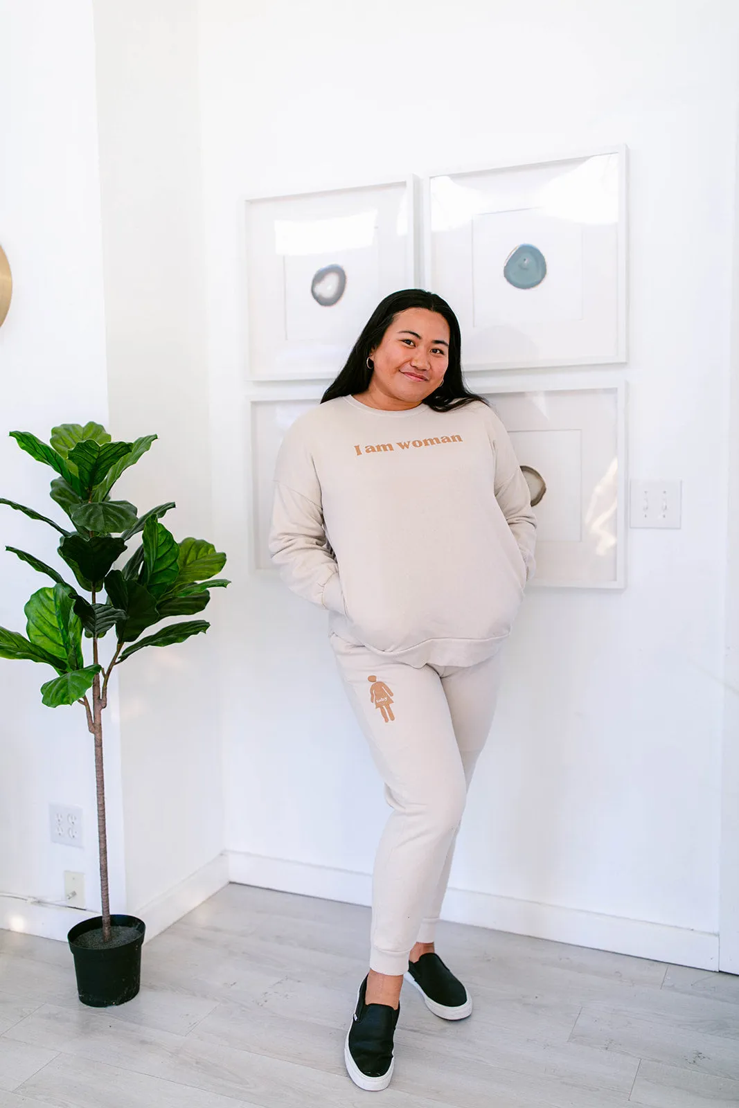 TABY ORIGINAL DESIGN: I Am Woman Matching Set sold by shop taby product image thumbnail 4