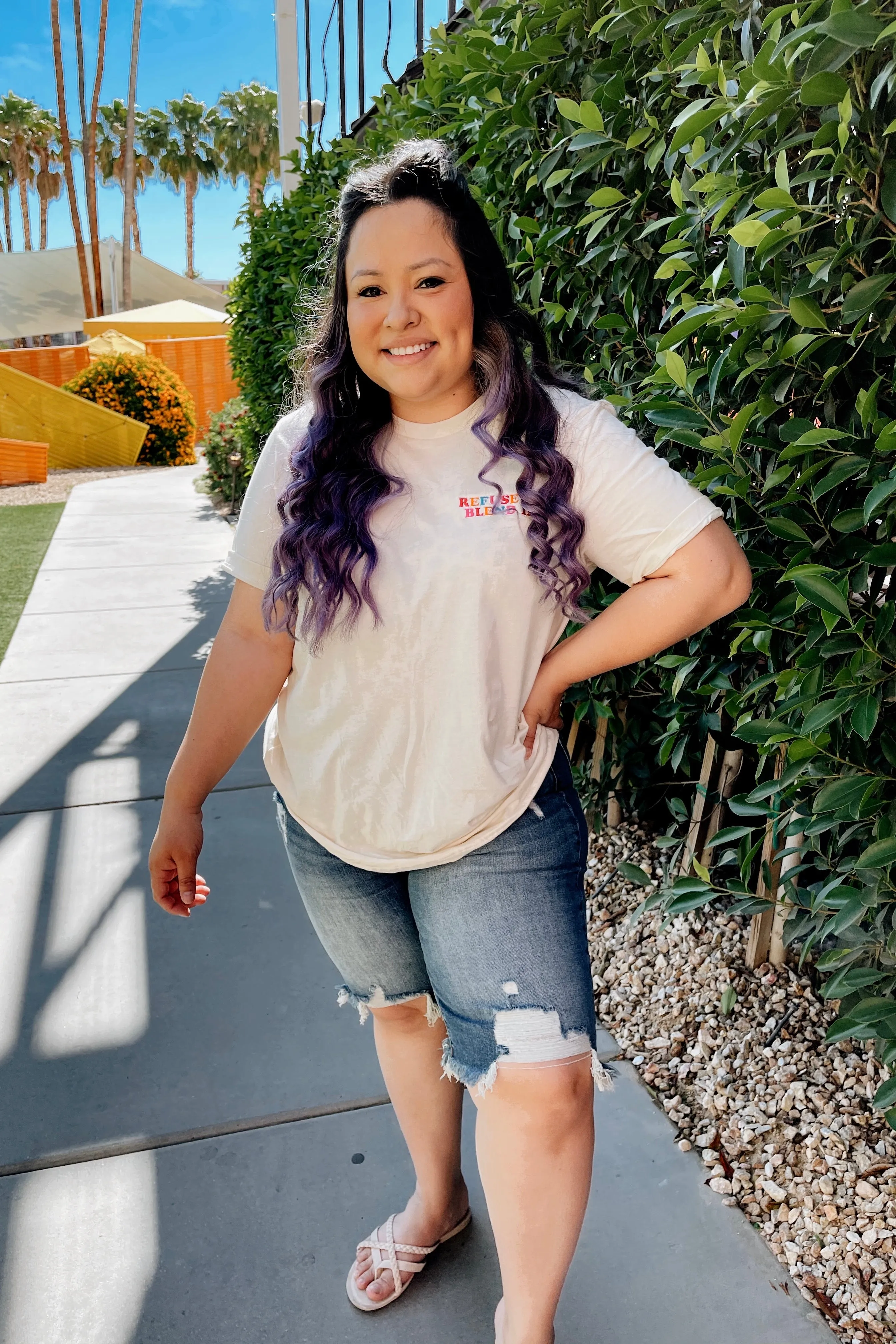 TABY ORIGINAL DESIGN: Refuse To Blend In Tee EMBROIDERED*** sold by shop taby product image thumbnail 3