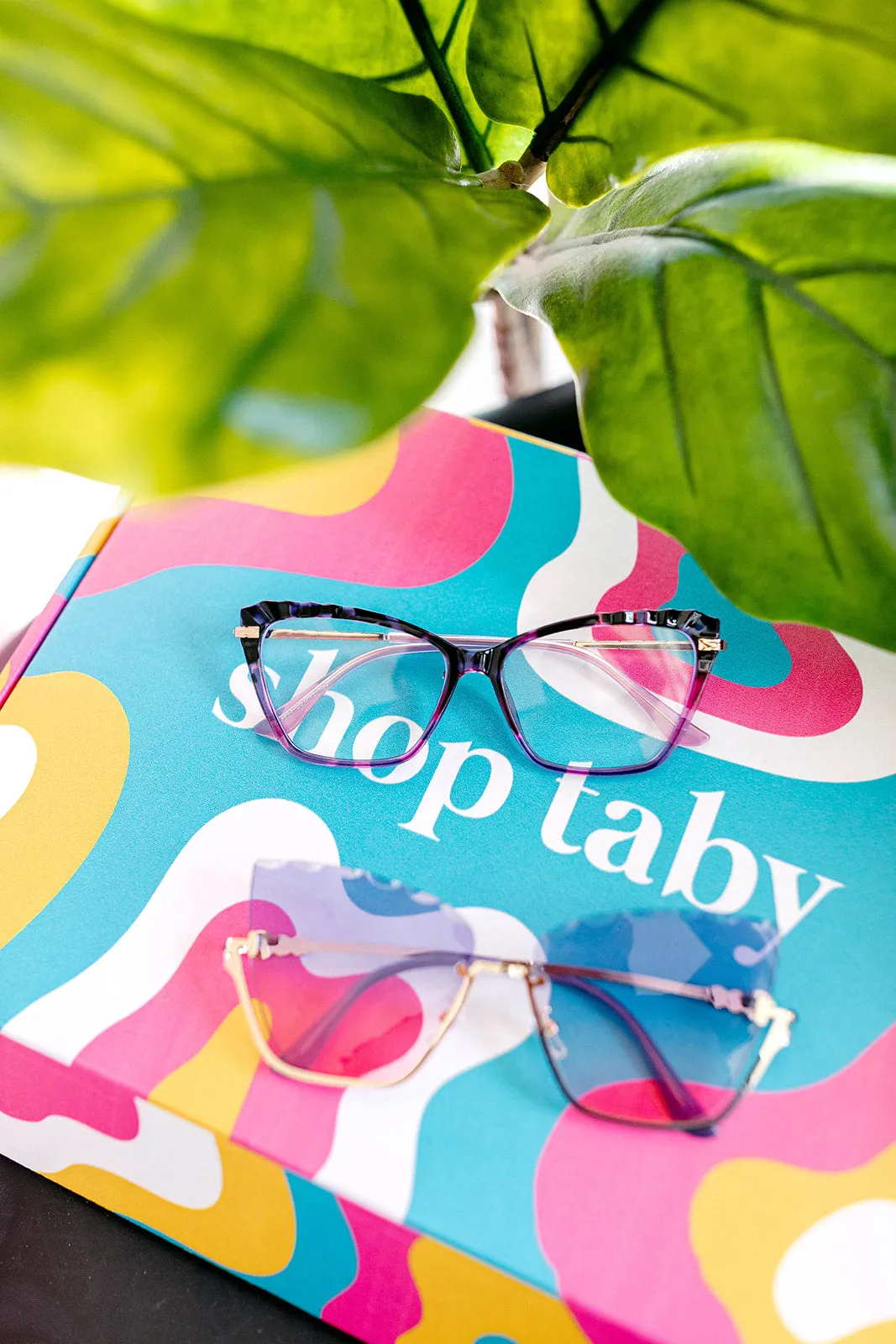 Bring It On Blue Light Block Glasses sold by shop taby product image thumbnail 2