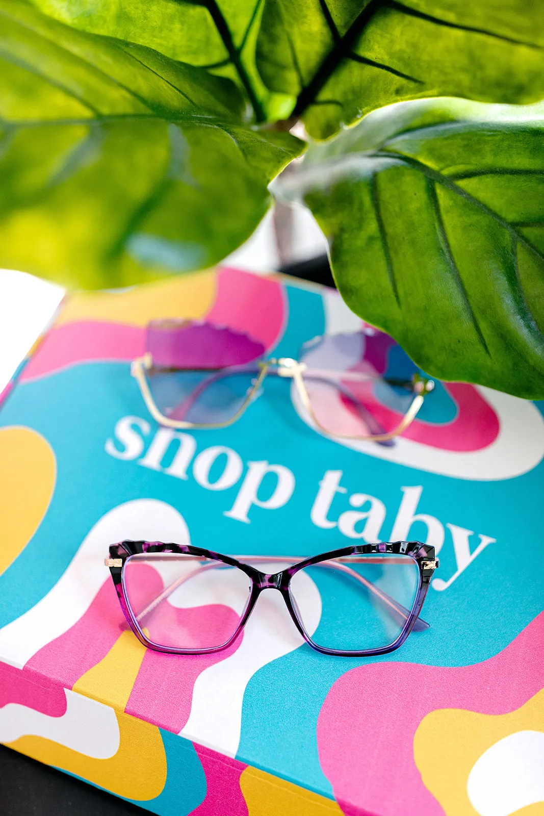 Bring It On Blue Light Block Glasses sold by shop taby product image thumbnail 4