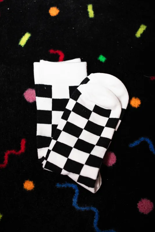 Checkered Socks sold by shop taby