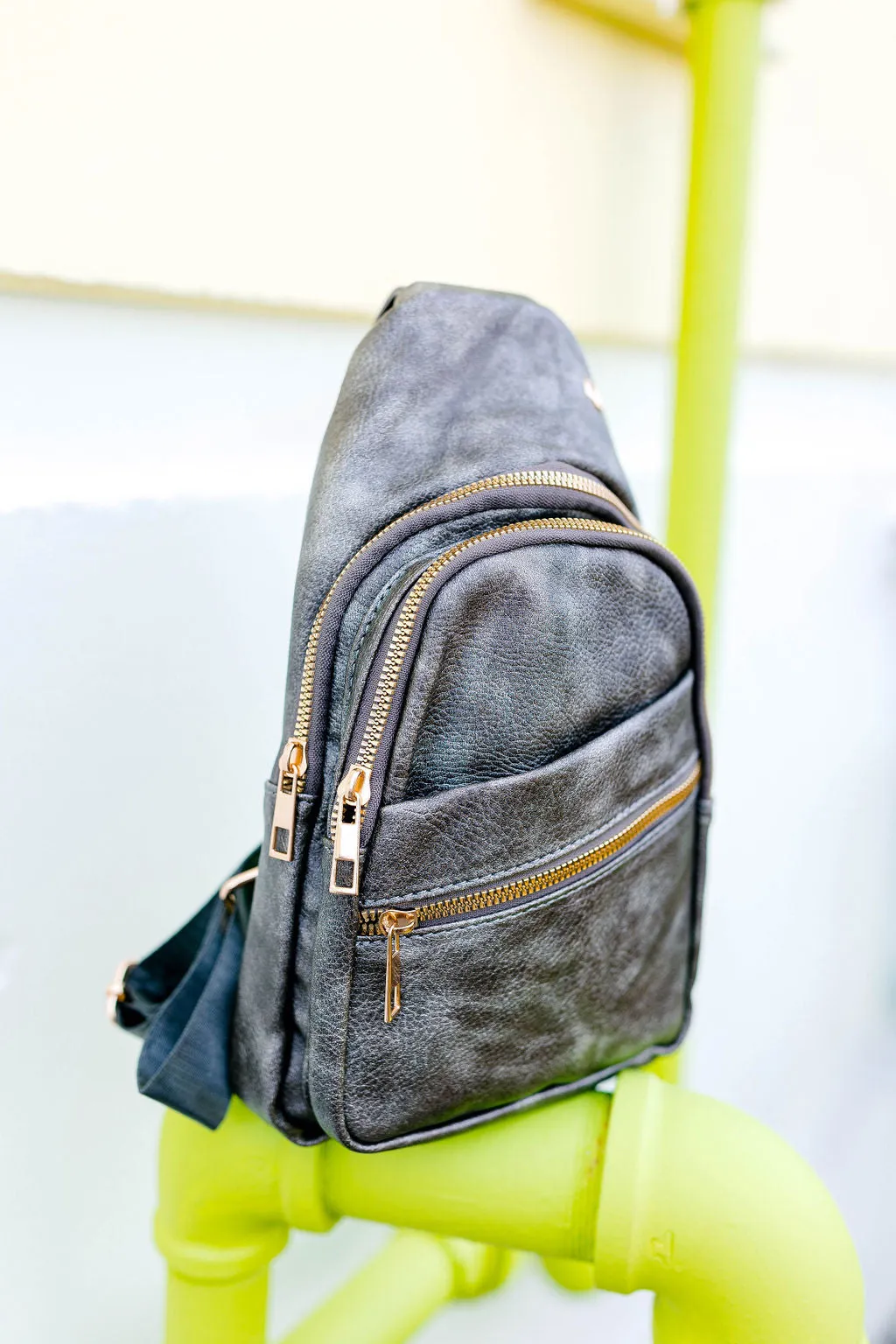 Follow Your Own Path Sling Bag In CHARCOAL*** sold by shop taby