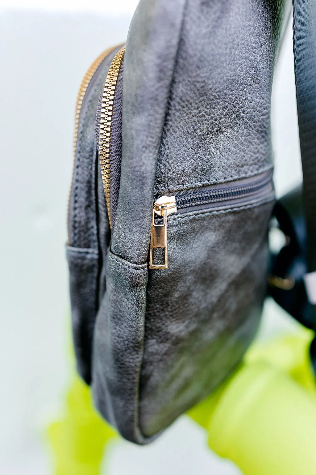 Follow Your Own Path Sling Bag In CHARCOAL*** sold by shop taby product image thumbnail 2