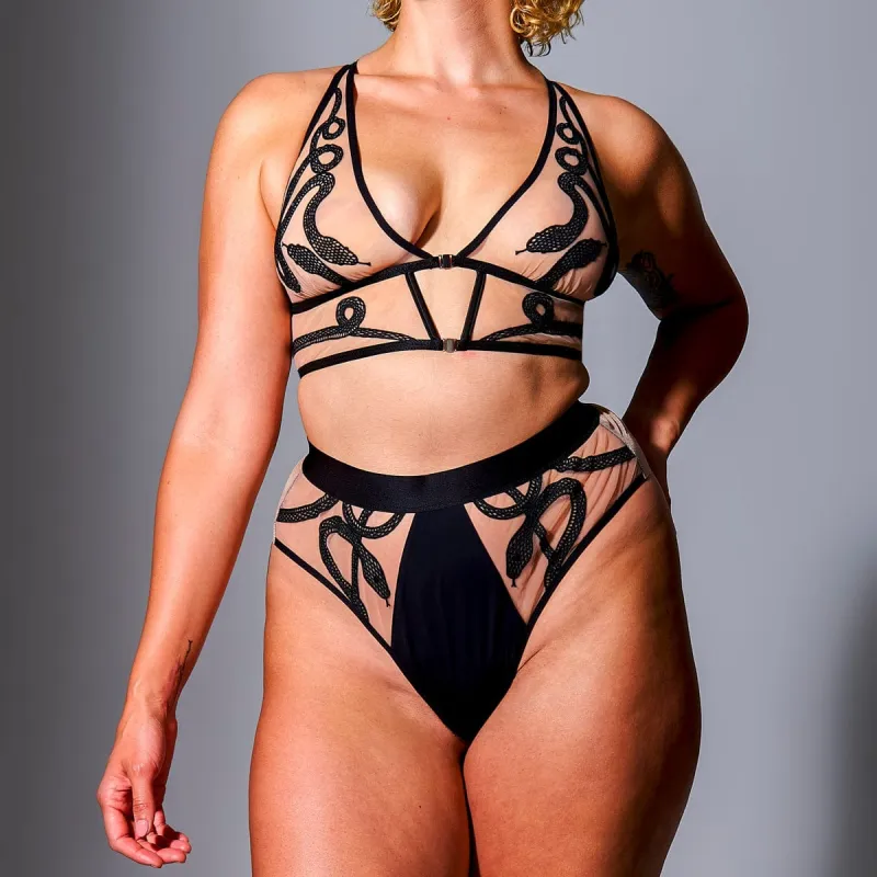 Medusa Bralette - Biscotti sold by Thistle and Spire