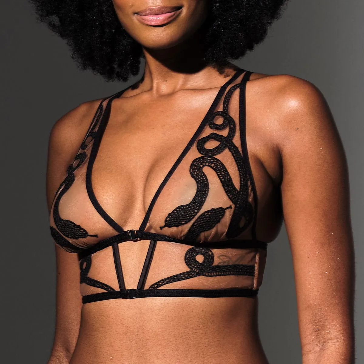 Medusa Bralette - Toffee sold by Thistle and Spire
