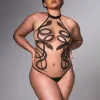 Medusa Bodysuit - Butterscotch sold by Thistle and Spire