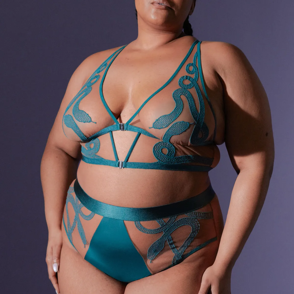 Medusa Bralette - Chameleon - Available in Multiple Nudes - FINAL SALE sold by Thistle and Spire product image thumbnail 3