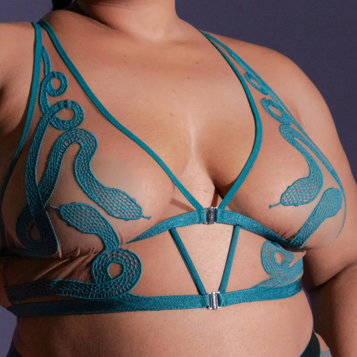 Medusa Bralette - Chameleon - Available in Multiple Nudes - FINAL SALE sold by Thistle and Spire product image thumbnail 4