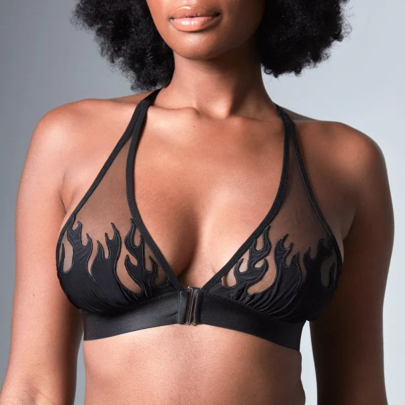 Smokin Mirrors Bralette sold by Thistle and Spire